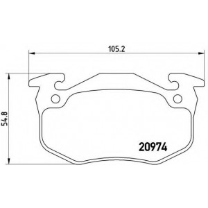    BREMBO P61 032