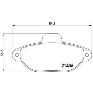    BREMBO P24 147