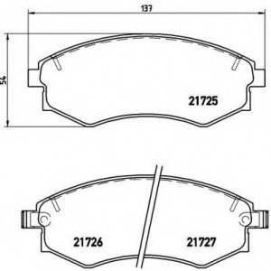    BREMBO P15 011