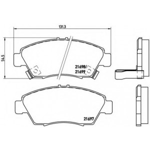    BREMBO P28 024