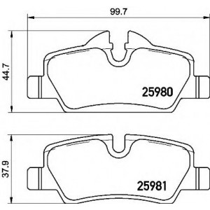    BREMBO P06 090