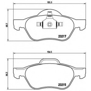    BREMBO P68 029