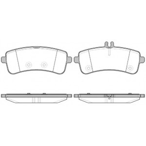 Тормозные колодки дисковые ROADHOUSE 21594.00