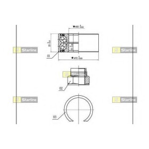 ϳ  STARLINE LO 03414