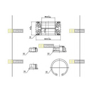 ϳ  STARLINE LO 03455