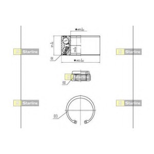 ϳ  STARLINE LO 03554